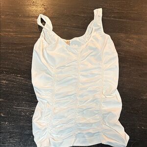 Last Tango Cream Sleeveless Top